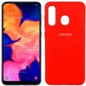Чехол Soft Case для Samsung A30 2019 Красный