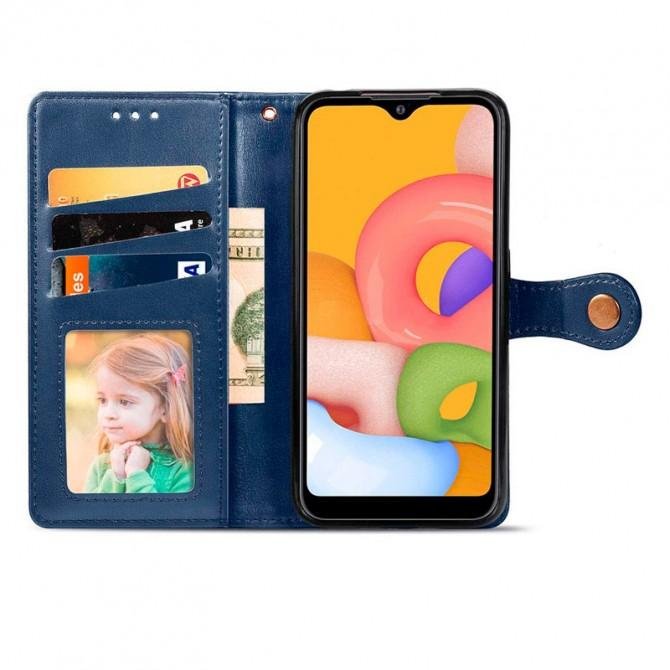 Чехол-книжка GETMAN Gallant for Samsung S23FE Blue-1
