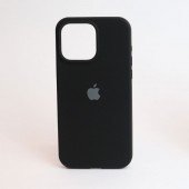 Оригинальный силиконовый чехол для iPhone 15 Pro Max Black FULL Оригинальный силиконовый чехол для iPhone 15 Pro Max Black FULL