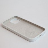 Оригинальный силиконовый чехол для iPhone 15 Pro Max White FULL Оригинальный силиконовый чехол для iPhone 15 Pro Max White FULL