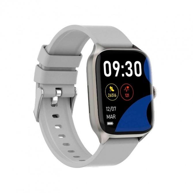 Смарт часы Gelius GP-SW012 (Amazwatch GTS) Silver (12 мес.)