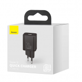 МЗП 1Type-C Baseus Super Si 1C 20W EU Sets Black