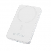 Дополнительная батарея Baseus Magnetic Mini Wireless Fast Charge (5000mAh) 20W White