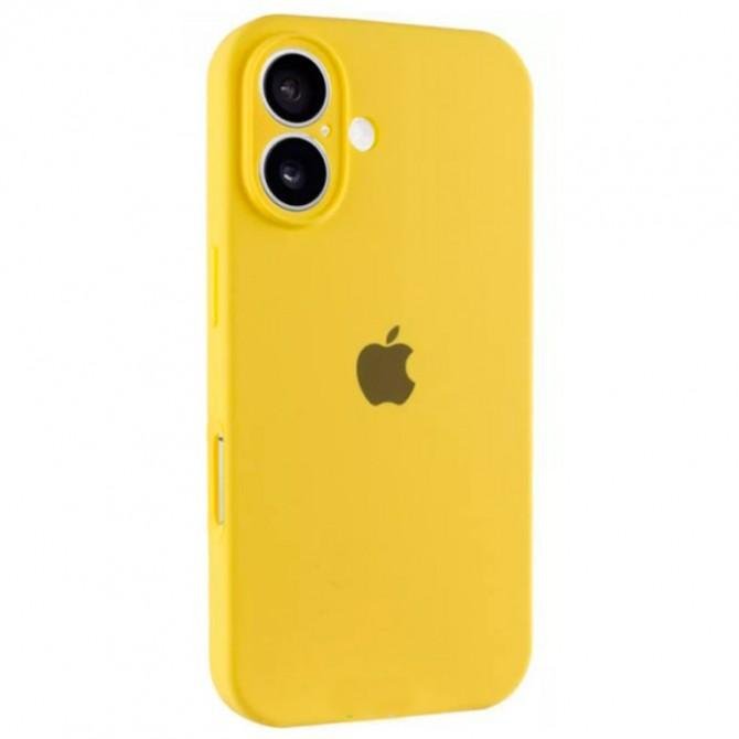 Силіконовий чохол для iPhone 17 Sunny Yellow FULL