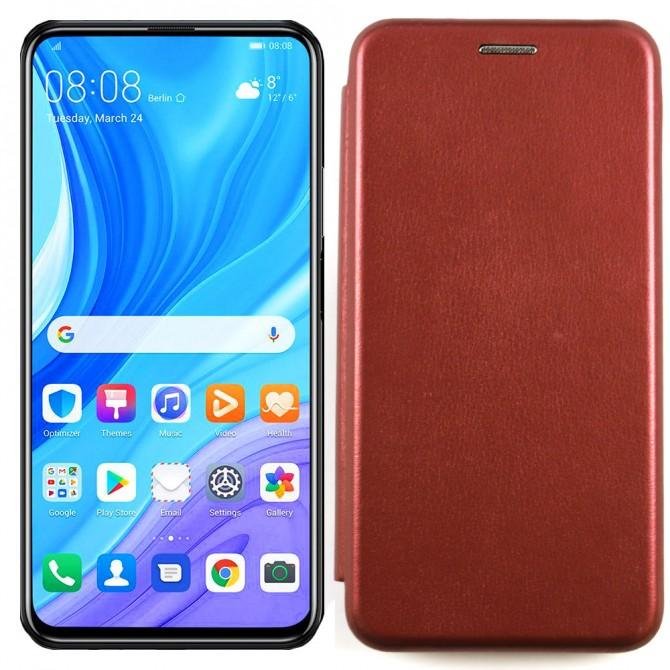 Чехол книжка U-Like Best для Huawei P Smart Pro Marsala