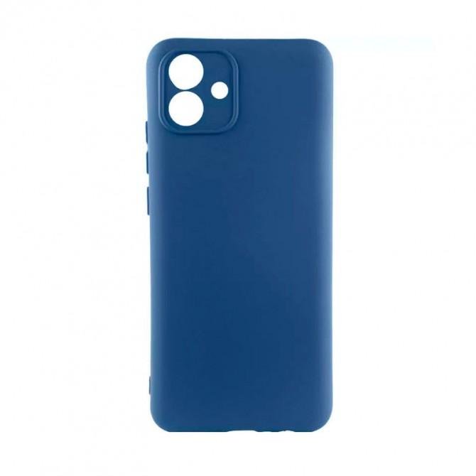Чехол Soft Case Samsung A065 Galaxy A06 Темно Синий FULL