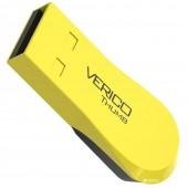 Флеш память Verico USB 16Gb Thumb Жёлтый+Чёрный