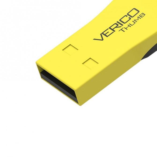 Флеш память Verico USB 16Gb Thumb Жёлтый+Чёрный-1