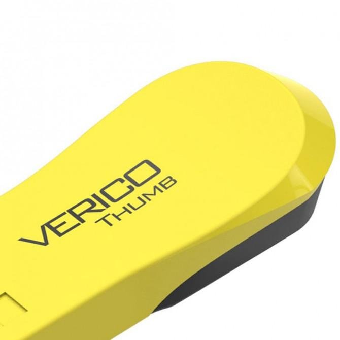 Флеш память Verico USB 16Gb Thumb Жёлтый+Чёрный-2