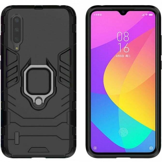 Чехол HONOR Hard Defence Series для Xiaomi Mi9 Lite Black (с держателем)