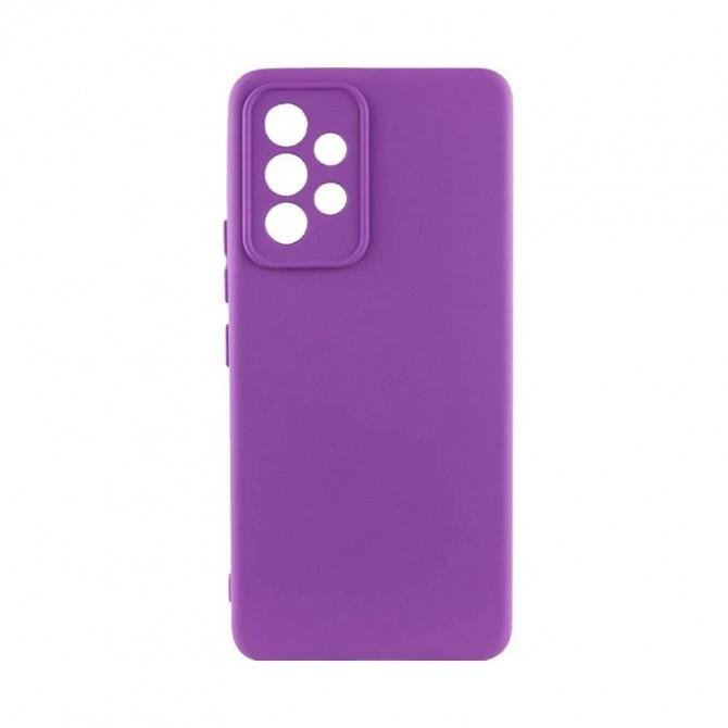 Чехол Original Soft Case Samsung A525 Galaxy A52 Фиолетовый FULL