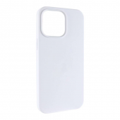 Силиконовый чехол для iPhone 14 Pro Max White FULL (NO LOGO)