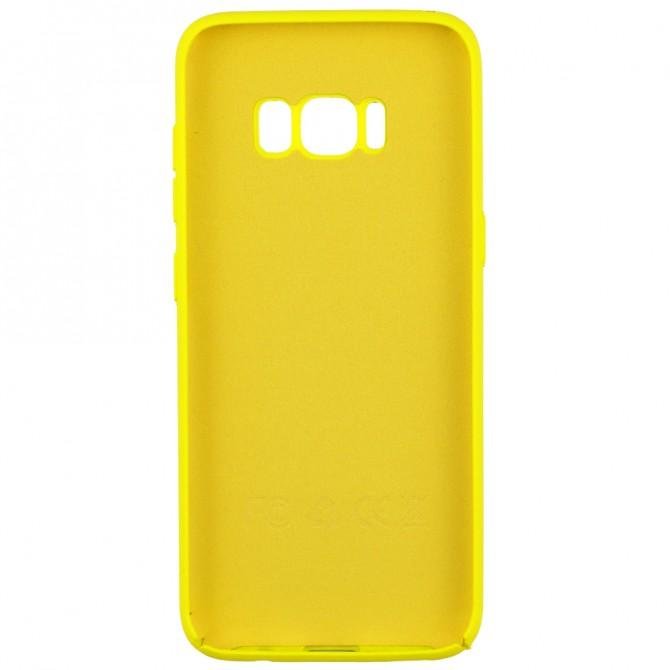 Чохол Soft Case для Samsung G950 Galaxy S8 Яскраво Жовтий FULL-2