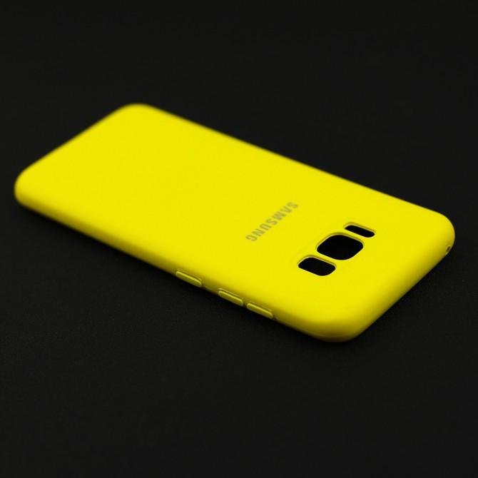 Чохол Soft Case для Samsung G950 Galaxy S8 Яскраво Жовтий FULL-3