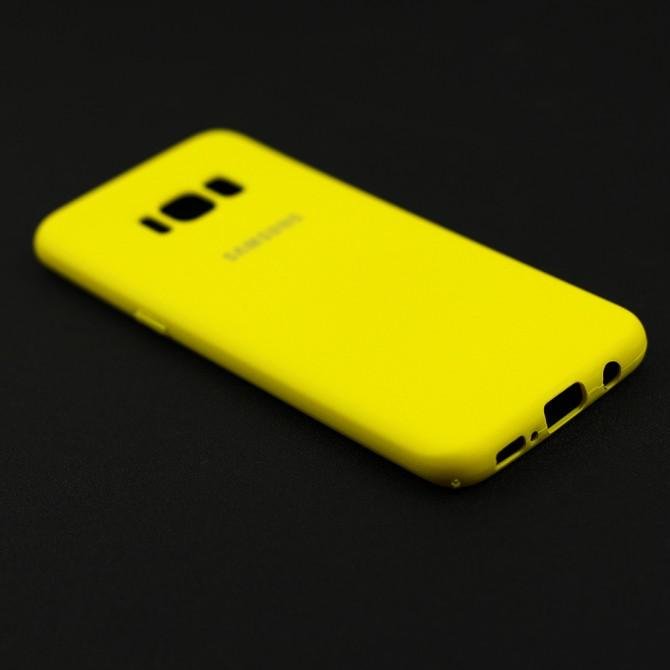 Чохол Soft Case для Samsung G950 Galaxy S8 Яскраво Жовтий FULL-4