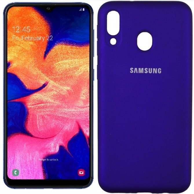 Чохол Soft Case для Samsung M205 Galaxy M20 Фiолетовий FULL