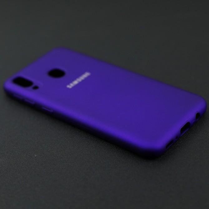 Чохол Soft Case для Samsung M205 Galaxy M20 Фiолетовий FULL-3