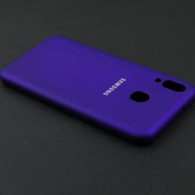 Чохол Soft Case для Samsung M205 Galaxy M20 Фiолетовий FULL-4