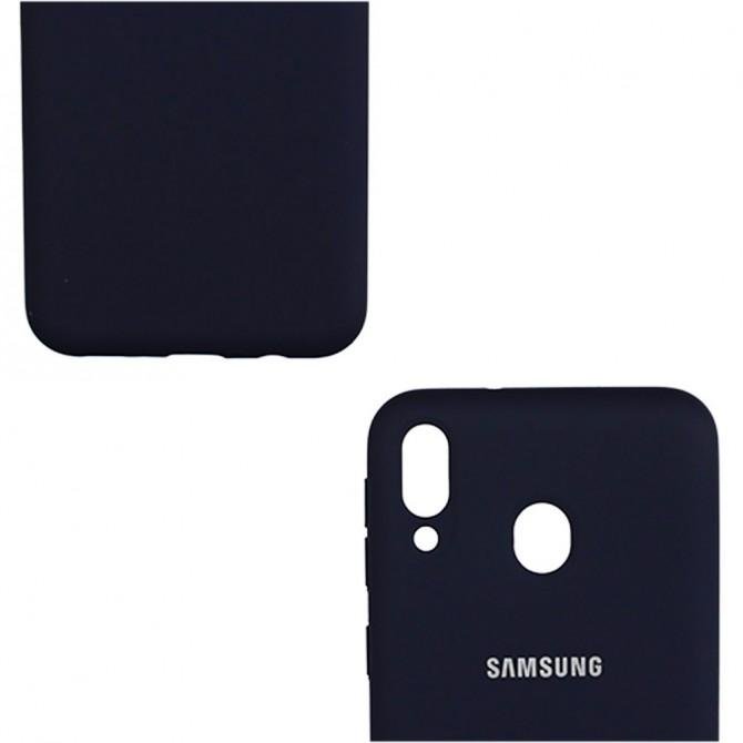 Чохол Soft Case для Samsung M205 Galaxy M20 Синiй-2