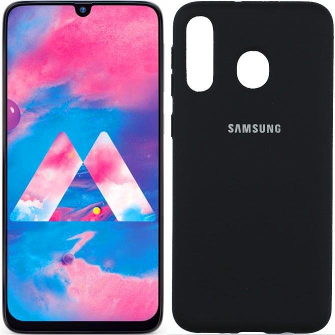 Чохол Soft Case для Samsung M305 Galaxy M30 Чорний FULL