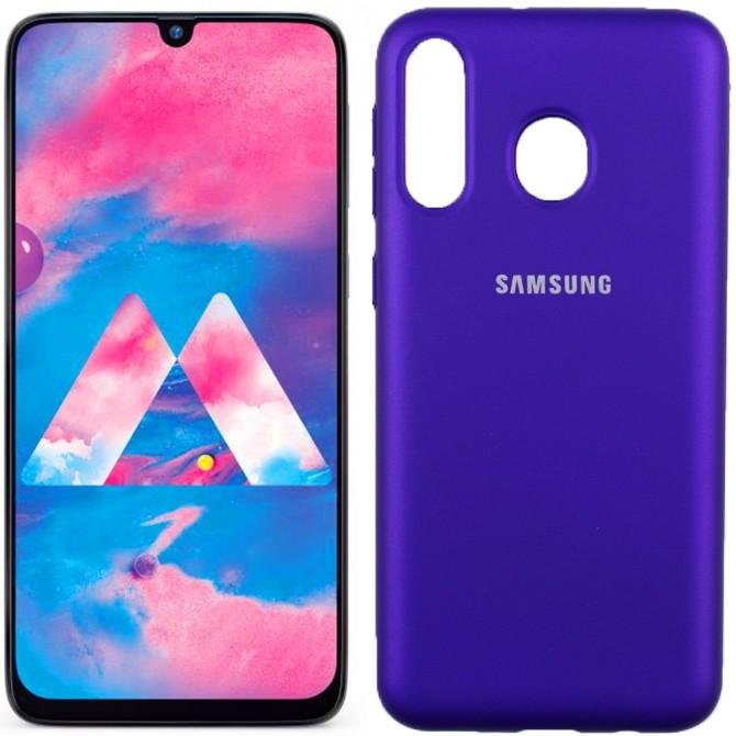 Чохол Soft Case для Samsung M305 Galaxy M30 Фiолетовий FULL