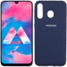 Чохол Soft Case для Samsung M305 Galaxy M30 Синiй FULL