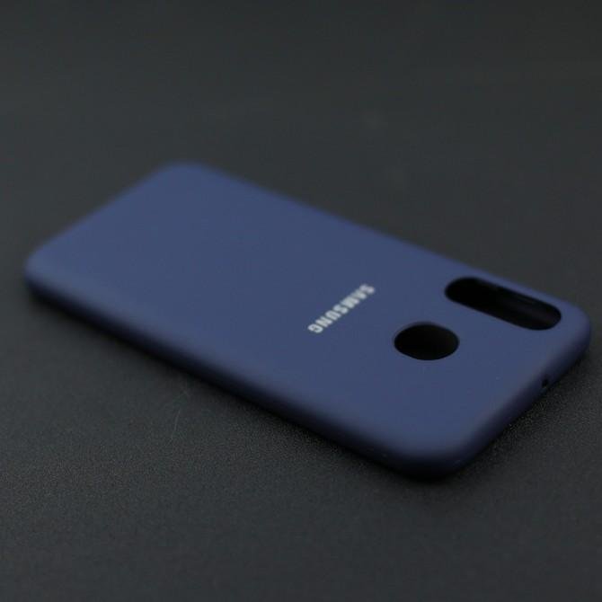 Чохол Soft Case для Samsung M305 Galaxy M30 Синiй FULL-4
