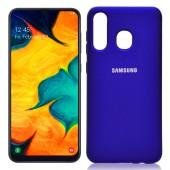 Чехол Soft Case для Samsung A307/A505 Galaxy A30s/A50 2019 Фиолетовый