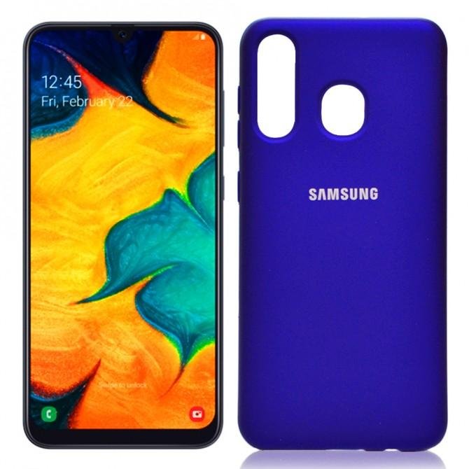 Чехол Soft Case для Samsung A307/A505 Galaxy A30s/A50 2019 Фиолетовый