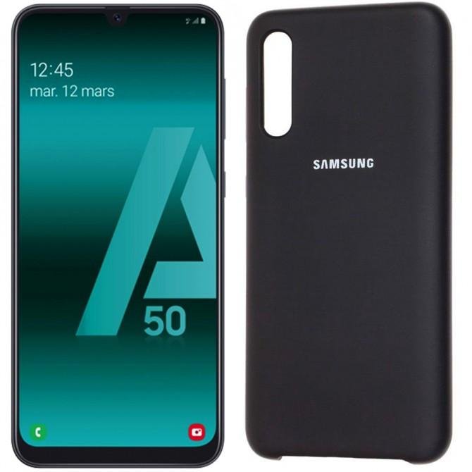 Чехол Soft Case для Samsung A307/A505 Galaxy A30s/A50 2019 Черный