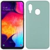 Чехол Soft Case для Samsung A405 Galaxy A40 2019 Светло голубой FULL