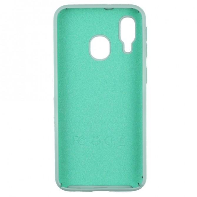 Чехол Soft Case для Samsung A405 Galaxy A40 2019 Светло голубой FULL-2