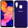 Чехол Soft Case для Samsung A405 Galaxy A40 2019 Фиолетовый FULL