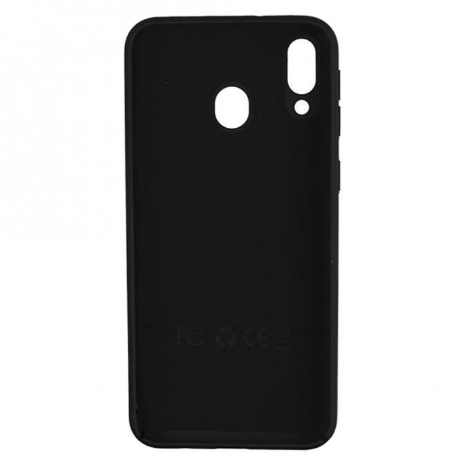 Чехол Soft Case для Samsung A405 Galaxy A40 2019 Черный FULL-2