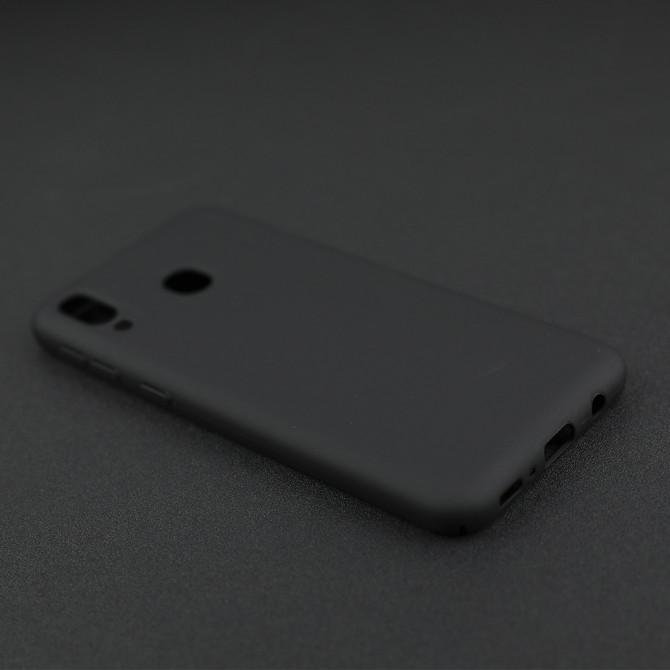 Чехол Soft Case для Samsung A405 Galaxy A40 2019 Черный FULL-4