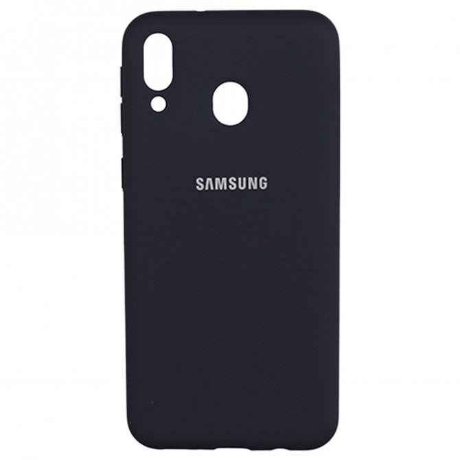 Чехол Soft Case для Samsung A405 Galaxy A40 2019 Синий FULL-1