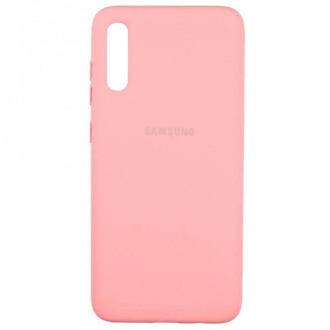 Чохол Soft Case для Samsung A705 Galaxy A70 2019 Рожевий FULL-1