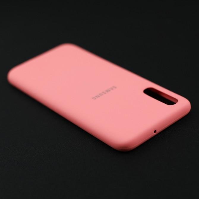Чохол Soft Case для Samsung A705 Galaxy A70 2019 Рожевий FULL-3