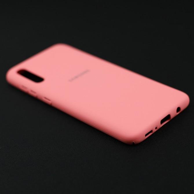 Чохол Soft Case для Samsung A705 Galaxy A70 2019 Рожевий FULL-4