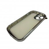 Чехол Botanical Garden series for iPhone 13 / iPhone 14 White/grey Чехол Botanical Garden series for iPhone 13 / iPhone 14 White/grey
