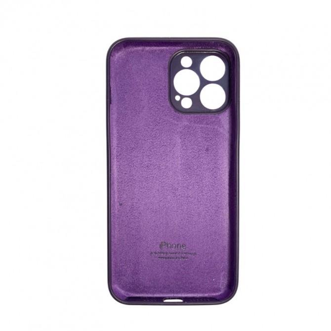 Силиконовый чехол для iPhone 13 Pro Max Ультрафиолетовый FULL-1