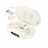 Наушники Stereo Bluetooth Headset Borofone FQ6 Milky White