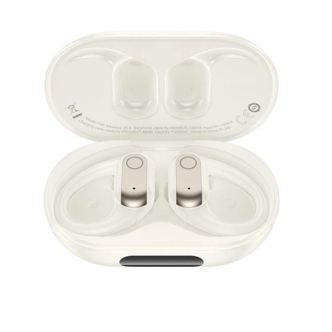 Наушники Stereo Bluetooth Headset Borofone FQ6 Milky White-1