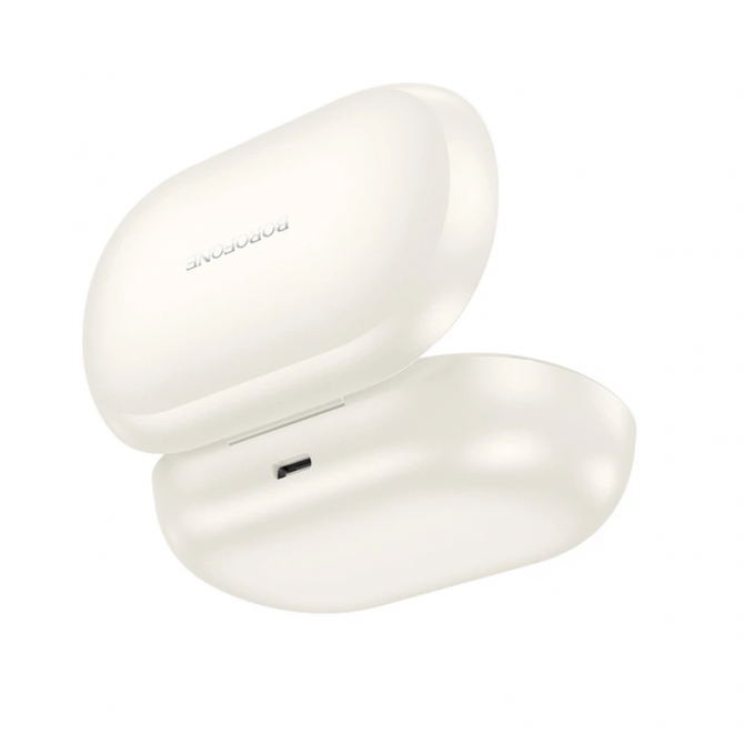 Наушники Stereo Bluetooth Headset Borofone FQ6 Milky White-2