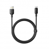 Кабель USB Baseus Silky Series Type-C 3A 1m Cluster Black