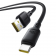 Кабель USB Baseus Silky Series Type-C 3A 1m Cluster Black