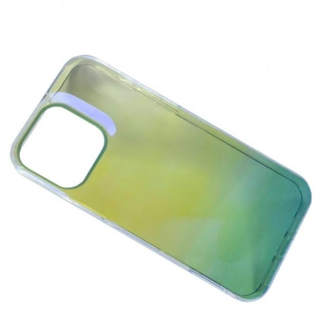 Чохол TPU+PC Glassbend для Xiaomi Redmi Note 14 4G (Europe version) Green-1