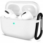 U-Like Silicone Protective Case For Airpods Pro White U-Like Silicone Protective Case For Airpods Pro White