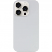 Силиконовый чехол для iPhone 14 Pro White FULL (NO LOGO)