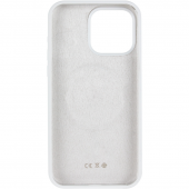 Силиконовый чехол для iPhone 14 Pro White FULL (NO LOGO)